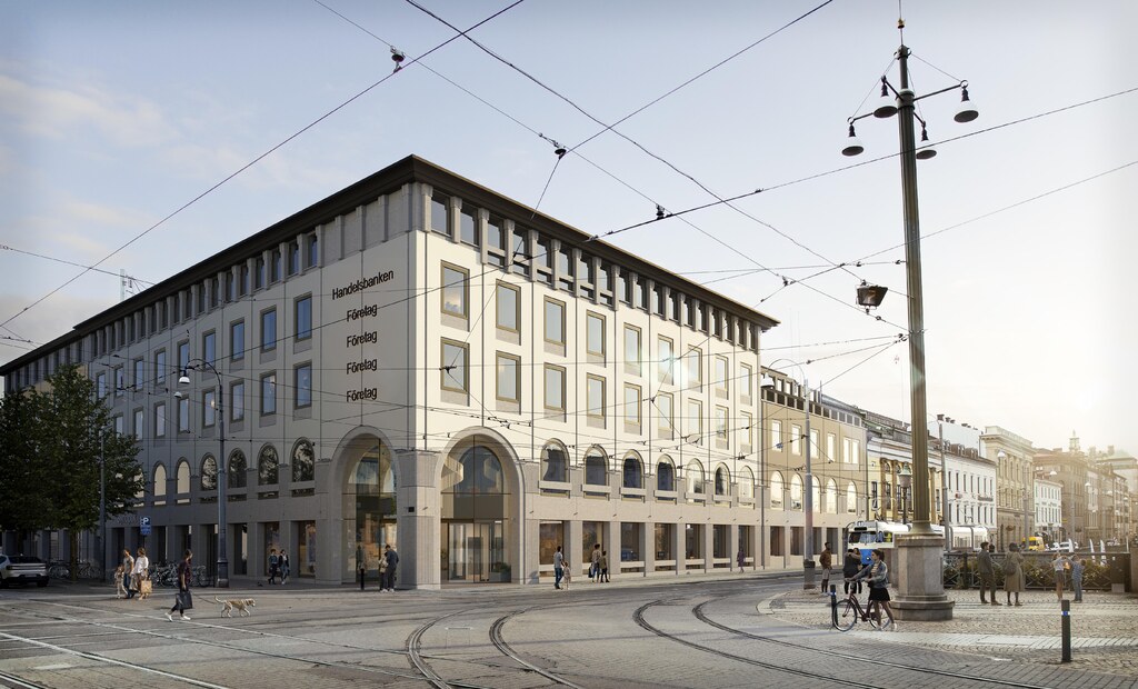 Valvet, Handelsbankenhuset i Göteborg