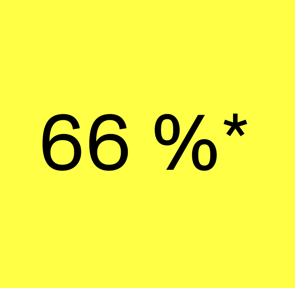66%*